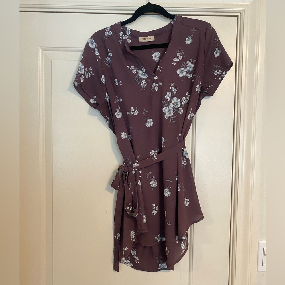 Full Moon Maternity Floral Blouse